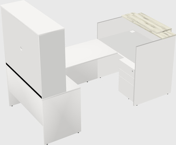 Modular reception desk