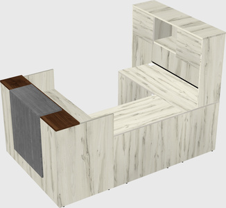 Modular reception desk
