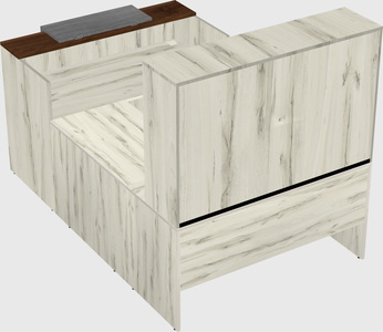 Modular reception desk