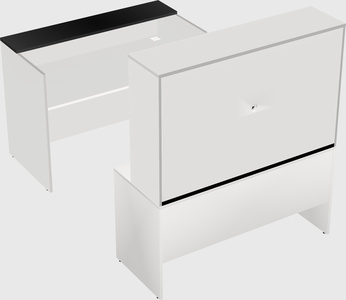 Modular reception desk
