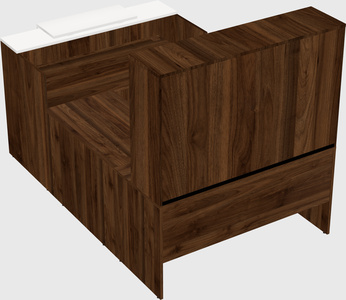 Modular reception desk