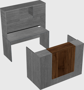 Modular reception desk