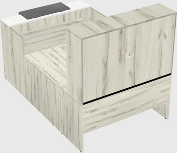 Modular reception desk