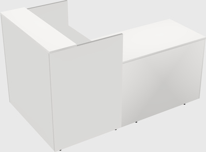L-shaped modular reception