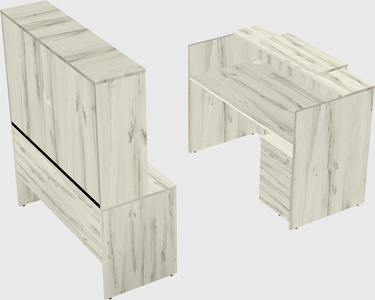 Modular reception desk