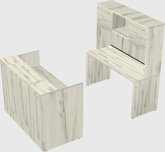 Modular reception desk