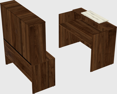 Modular reception desk