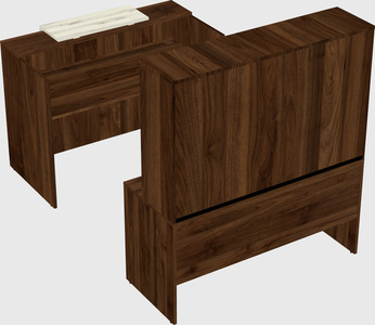 Modular reception desk