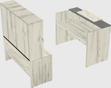 Modular reception desk