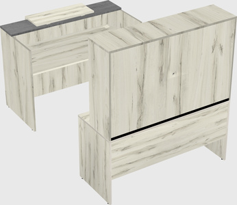 Modular reception desk