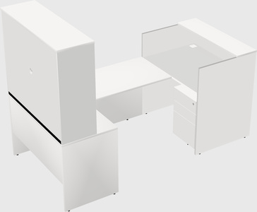 Modular reception desk