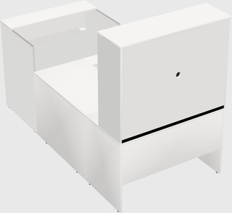 Modular reception desk