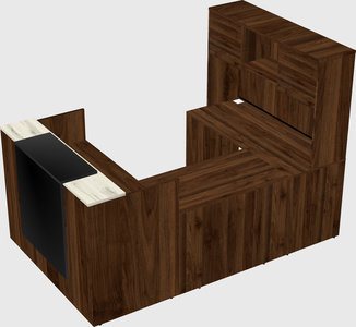 Modular reception desk