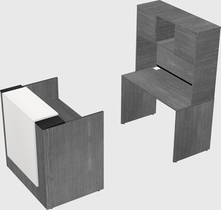 Modular reception desk