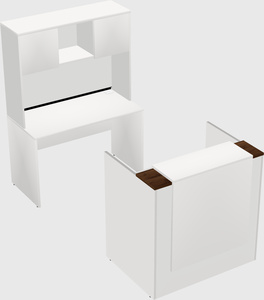 Modular reception desk