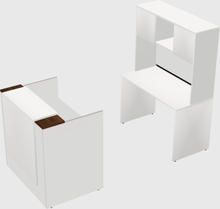 Modular reception desk