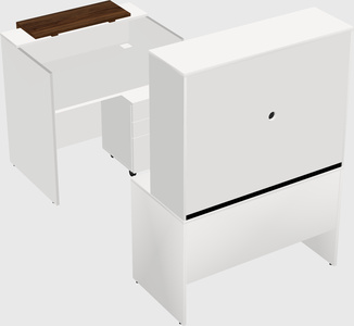 Modular reception desk