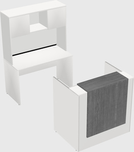 Modular reception desk