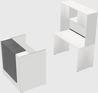 Modular reception desk
