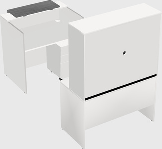 Modular reception desk