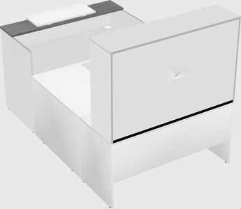 Modular reception desk