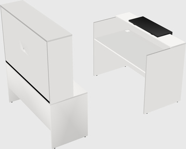 Modular reception desk