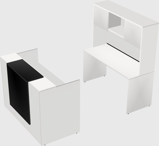 Modular reception desk