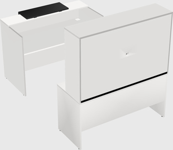 Modular reception desk