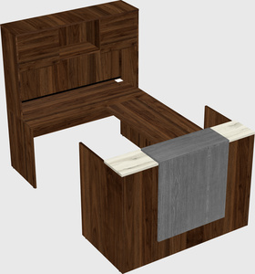 Modular reception desk