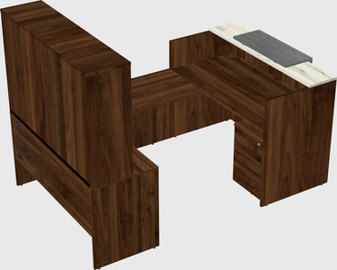 Modular reception desk