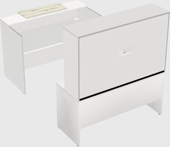 Modular reception desk