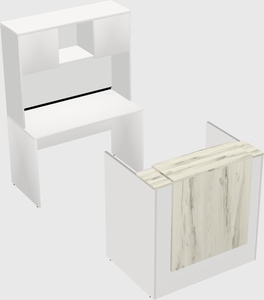 Modular reception desk