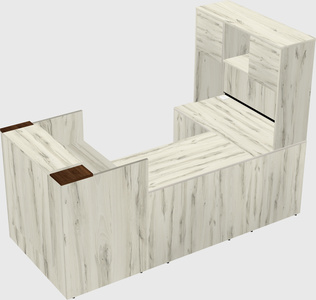 Modular reception desk