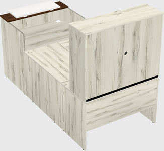 Modular reception desk