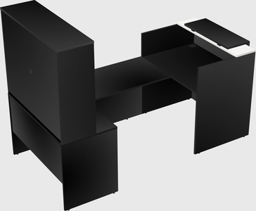 Modular reception desk