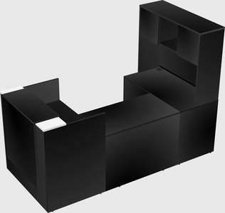Modular reception desk