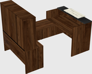 Modular reception desk