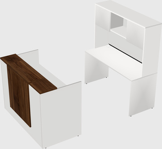 Modular reception desk