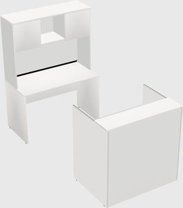 Modular reception desk