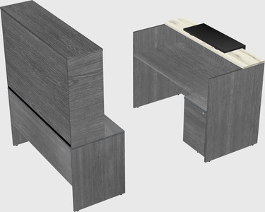 Modular reception desk