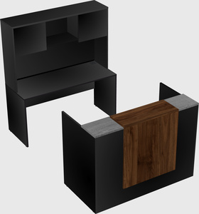 Modular reception desk