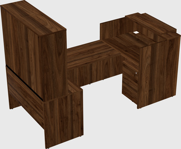 Modular reception desk