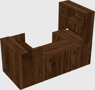 Modular reception desk