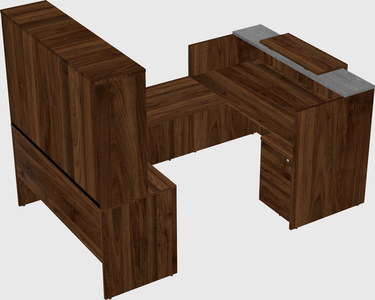 Modular reception desk