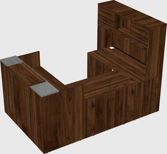 Modular reception desk