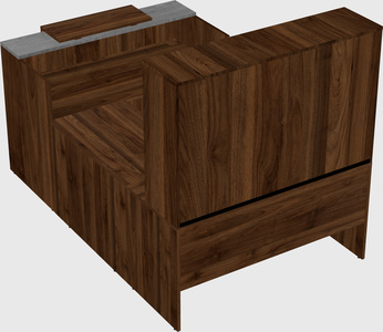 Modular reception desk