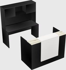 Modular reception desk