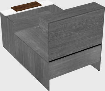 Modular reception desk