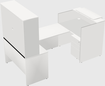 Modular reception desk