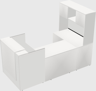 Modular reception desk